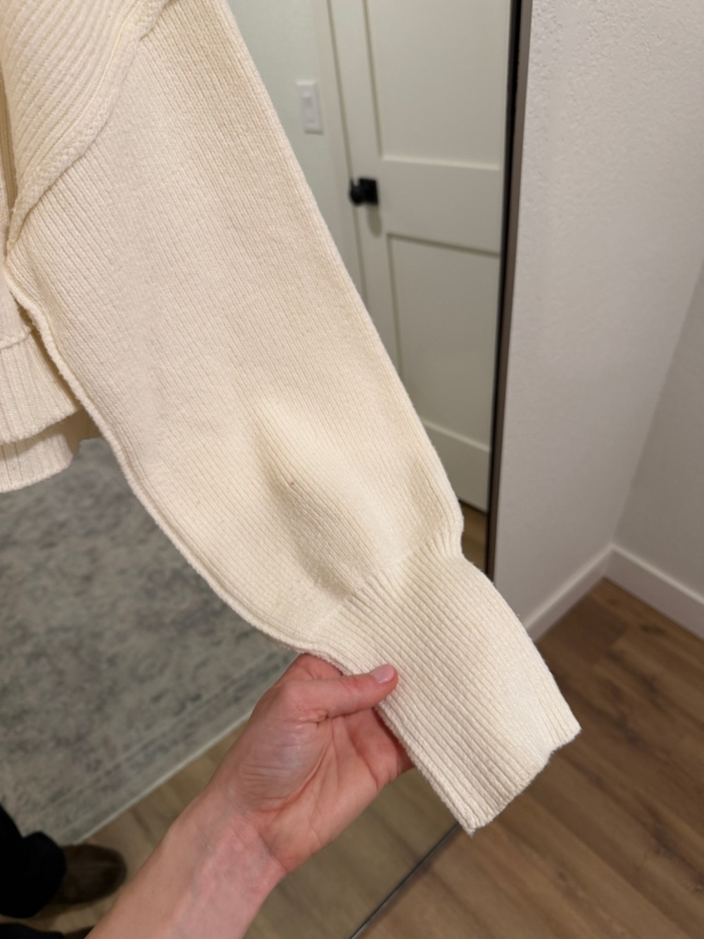 Free People Cream Easy Street Sweater - Picture 6 of 6